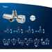 SPHERICAL FAUCET ARCO CORNER COMBINED - Сферични и спирателни кранове<<<Вик<<<Баня<<<Praktiker&&&Сферични и спирателни