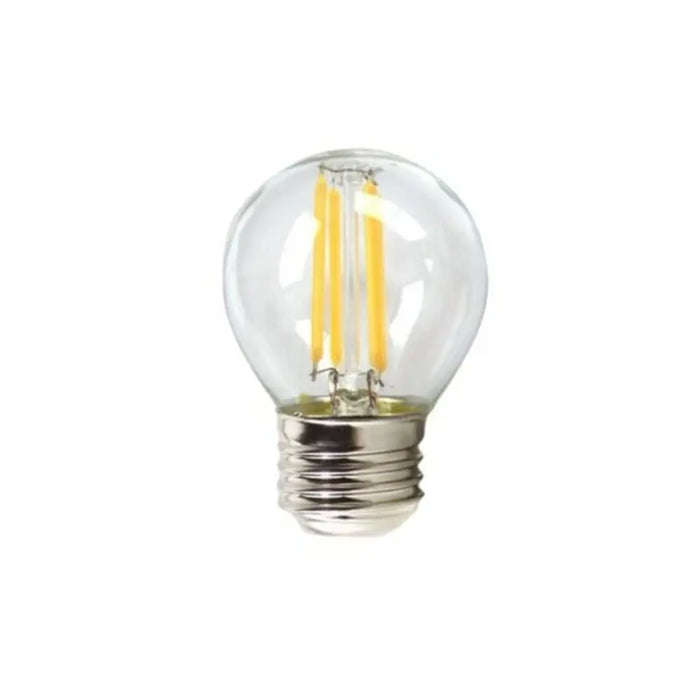 Spherical LED Light Bulb Silver Electronics 1960327 E27 4W 3000K A++ (Warm light) - Декорация и Осветление<<<Дом