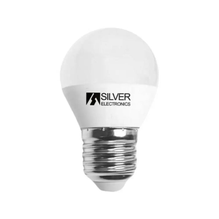 Spherical LED Light Bulb Silver Electronics 960727 E27 7W - Декорация и Осветление<<<Дом