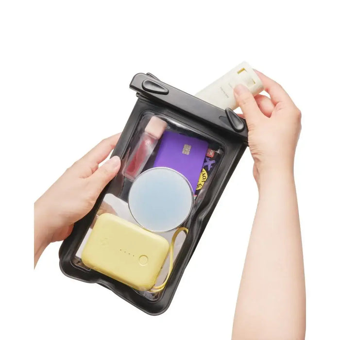 Spigen A603 waterproof case - black - Cell phone tempered glass<<<HurtelXML