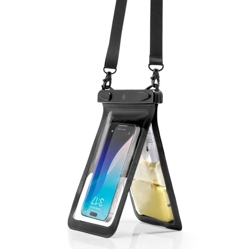 Spigen A603 waterproof case - black - Cell phone tempered glass<<<HurtelXML