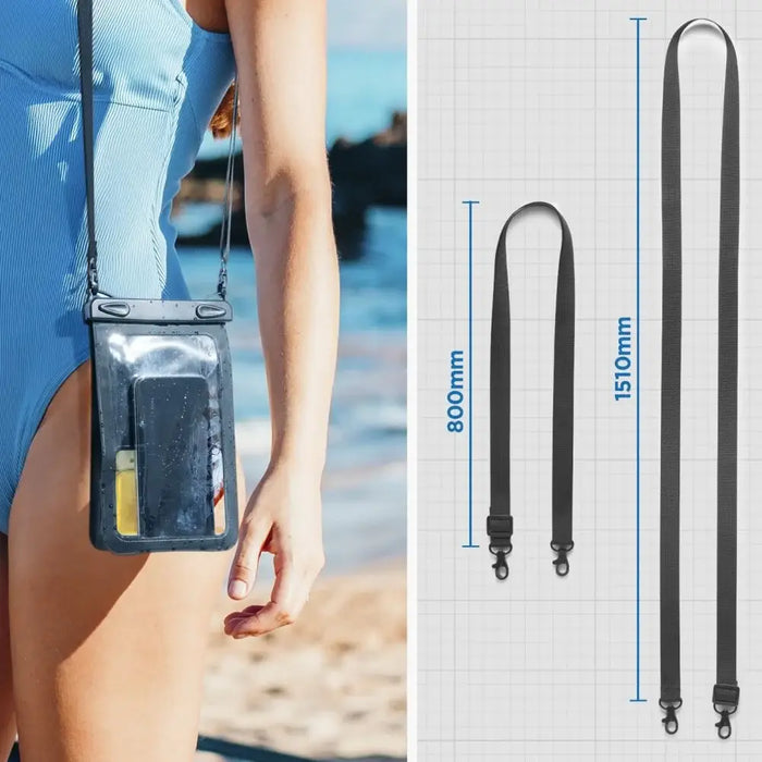 Spigen A603 waterproof case - black - Cell phone tempered glass<<<HurtelXML