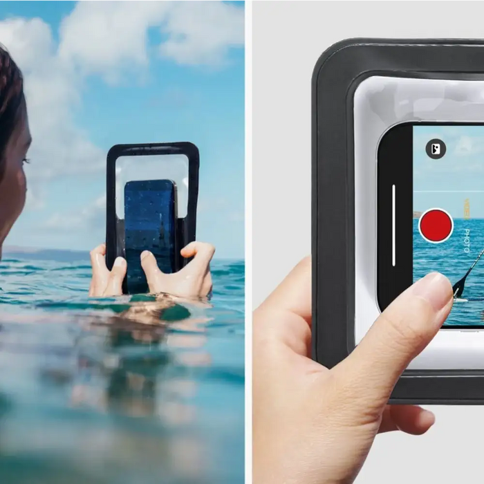 Spigen A603 waterproof case - black - Cell phone tempered glass<<<HurtelXML