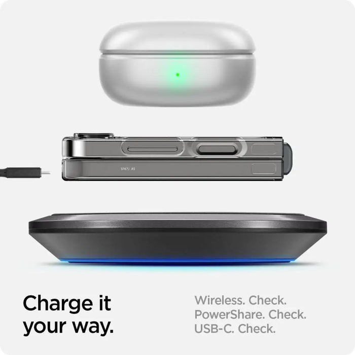 Spigen Airskin Case for Samsung Galaxy Z Flip 6 - Clear - Cell phone cases and covers<<<HurtelXML