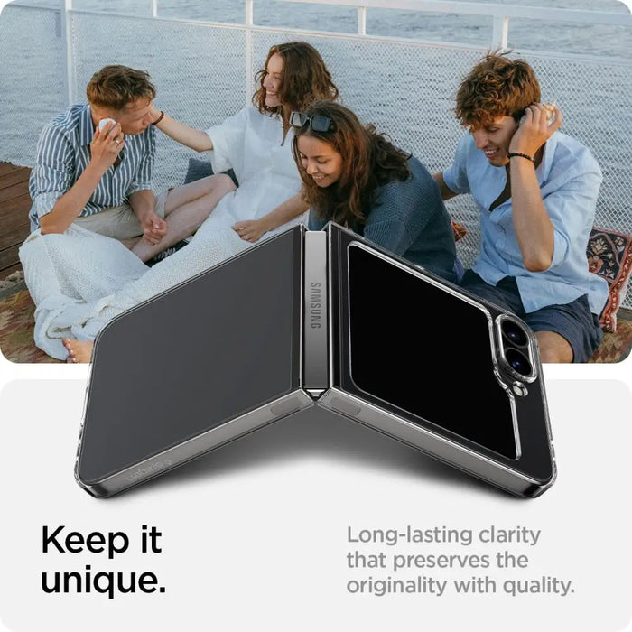 Spigen Airskin Case for Samsung Galaxy Z Flip 6 - Clear - Cell phone cases and covers<<<HurtelXML