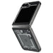 Spigen Airskin Case for Samsung Galaxy Z Flip 6 - Dark Gray (Zero One Pattern) - Cell phone cases and covers<<<HurtelXML