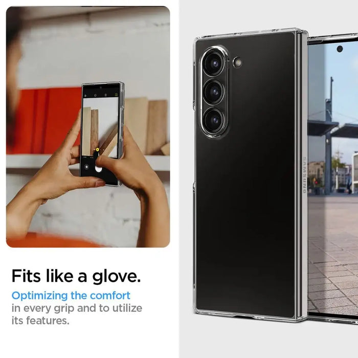 Spigen Airskin Case for Samsung Galaxy Z Fold 6 - Transparent - Cell phone cases and covers<<<HurtelXML