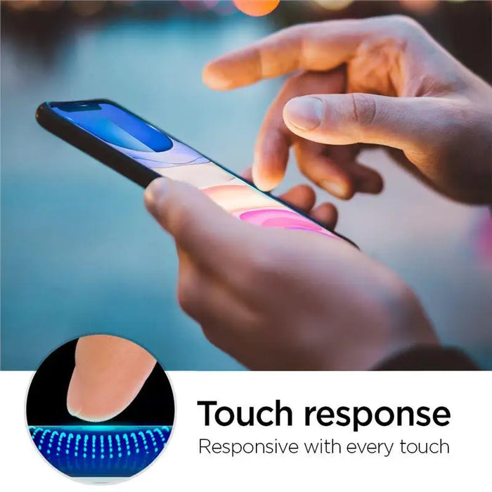 Spigen ALM Glas.tR Slim tempered glass for iPhone 11 / XR - 2 pcs. - Cell phone tempered glass<<<HurtelXML