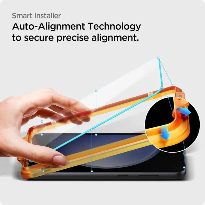 Spigen ALM Glas.tR tempered glass for Samsung Galaxy S23 FE - 2 pcs. - Cell phone tempered glass<<<HurtelXML