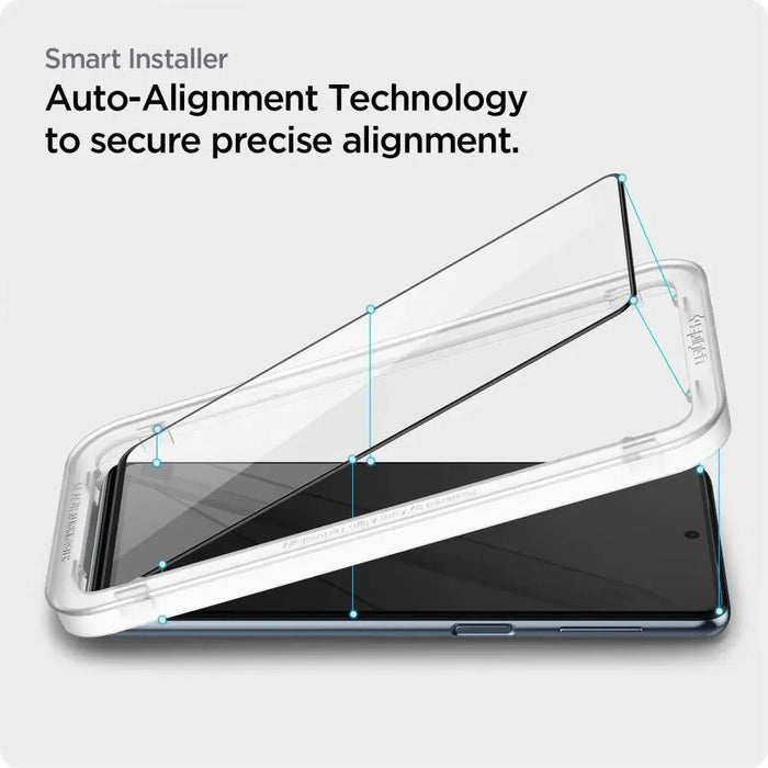 Spigen ALM Glass FC Tempered Glass for Samsung Galaxy M53 5G - Black - Cell phone tempered glass<<<HurtelXML
