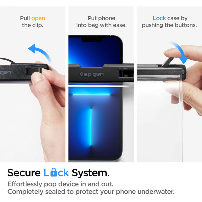 Spigen Aqua Shield A601 Case Waterproof IPX8 - Transparent - Cell phone cases and covers<<<HurtelXML