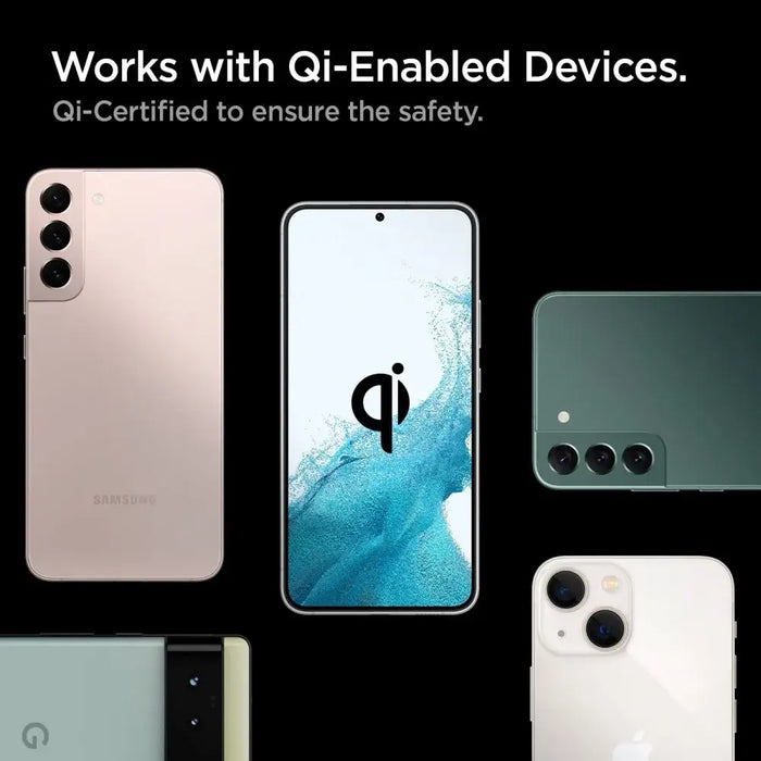 Spigen ArcField PF2102 Wireless Charger 15W - Black - Cell phone USB charger<<<HurtelXML