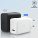 Spigen ArcStation Pro Charger + USB-C 65W Cable - White - Cell phone USB charger<<<HurtelXML