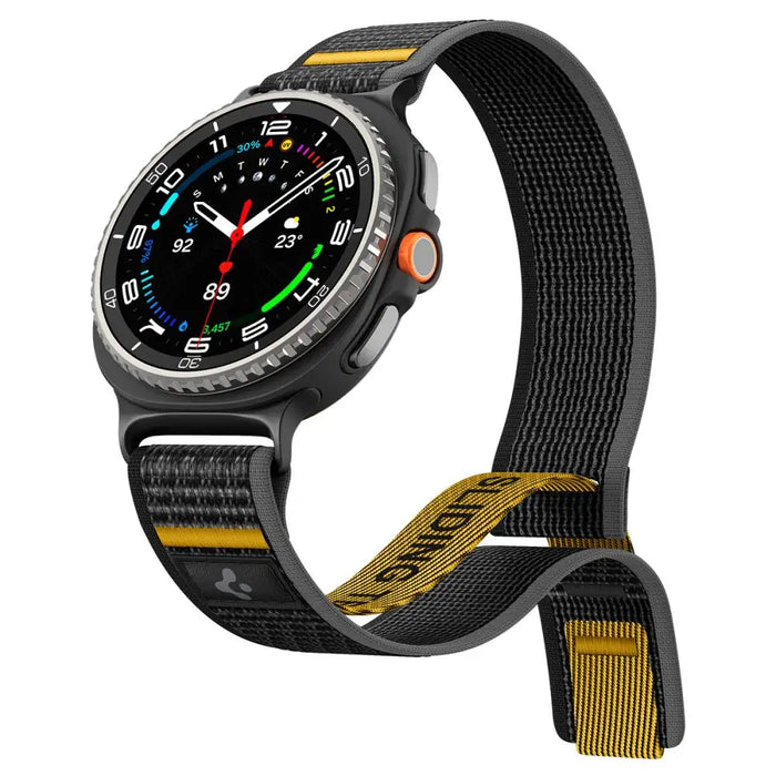 Spigen Athlex Air Strap for Samsung Galaxy Watch 40/44/46mm - Black and Yellow - Other cell phone equipment<<<HurtelXML