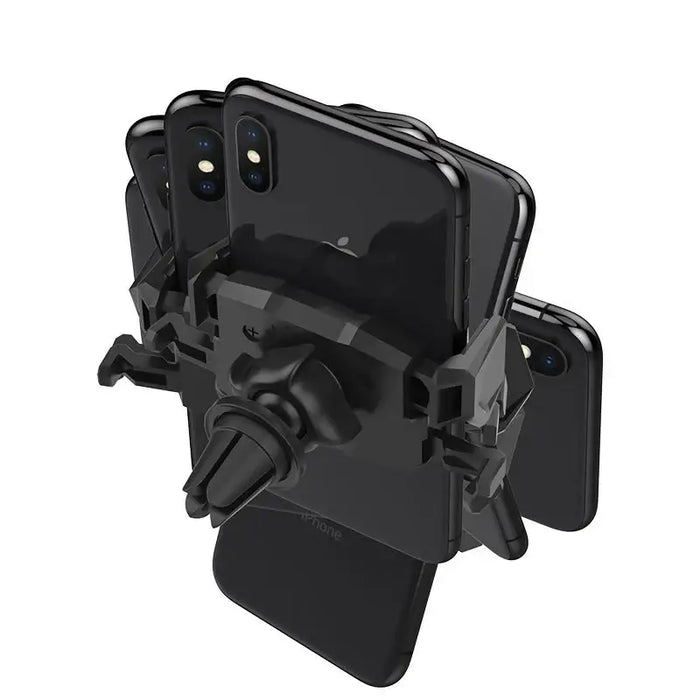 Spigen Click.R Car Air Vent Holder - Black - Cell phone holders<<<HurtelXML