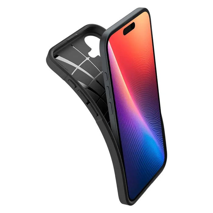 Spigen Core Armor iPhone 16 Plus Case - Black - Cell phone cases and covers<<<HurtelXML