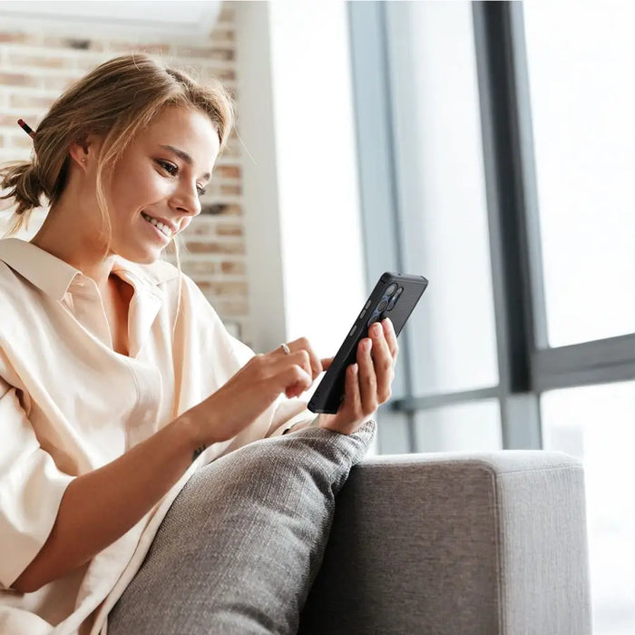 Spigen Core Armor Mag Case for Samsung Galaxy S25 Ultra - Black - Cell phone cases and covers<<<HurtelXML