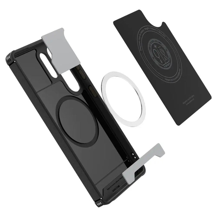 Spigen Core Armor Mag Case for Samsung Galaxy S25 Ultra - Black - Cell phone cases and covers<<<HurtelXML