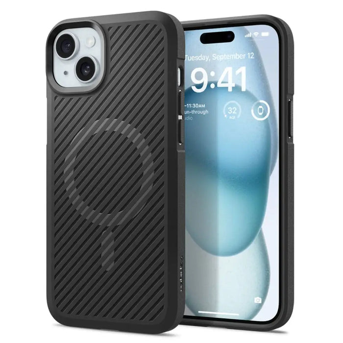 Spigen Core Armor Mag Case with MagSafe for iPhone 15 Plus - Matte Black - Cell phone cases and covers<<<HurtelXML
