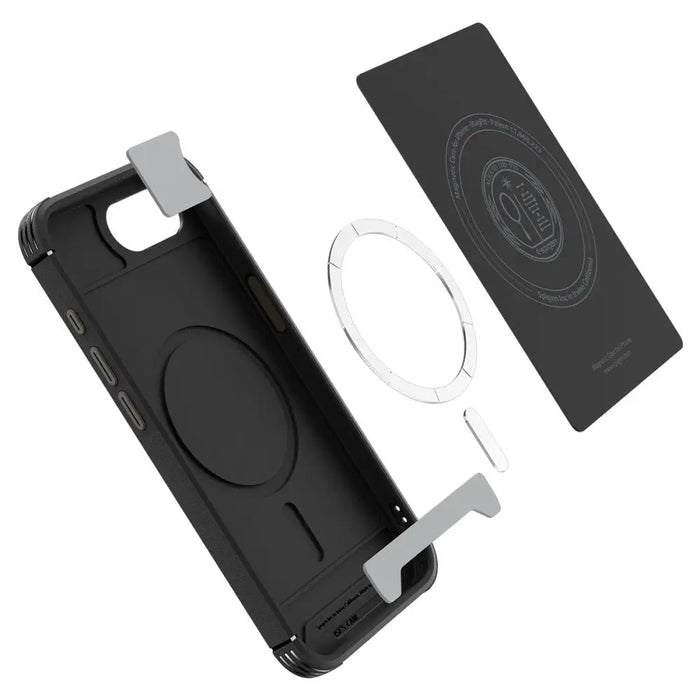 Spigen Core Armor MagSafe iPhone 16e Case - Black - Cell phone cases and covers<<<HurtelXML