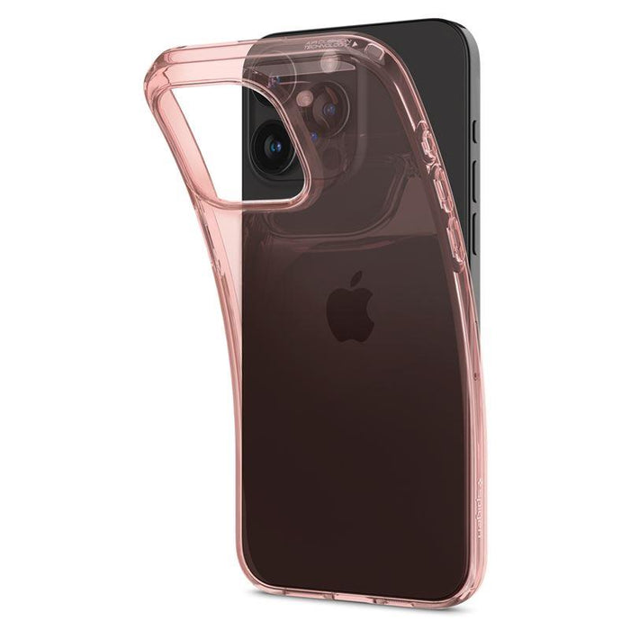 Spigen Crystal Flex Case for iPhone 15 Pro Max - Pink/Transparent - Cell phone cases and covers<<<HurtelXML