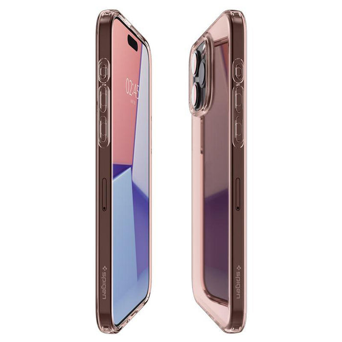 Spigen Crystal Flex Case for iPhone 15 Pro Max - Pink/Transparent - Cell phone cases and covers<<<HurtelXML