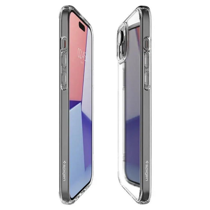 Spigen Crystal Hybrid iPhone 15 Case - Clear - Cell phone cases and covers<<<HurtelXML
