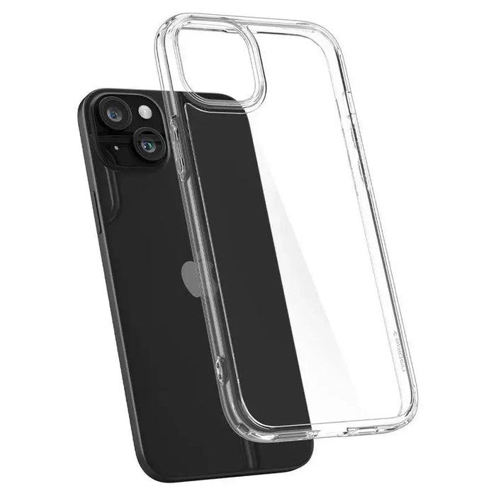 Spigen Crystal Hybrid iPhone 15 Case - Clear - Cell phone cases and covers<<<HurtelXML
