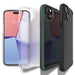 Spigen Crystal Hybrid iPhone 15 Plus Case - Clear Black - Cell phone cases and covers<<<HurtelXML