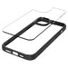 Spigen Crystal Hybrid iPhone 15 Plus Case - Clear Black - Cell phone cases and covers<<<HurtelXML