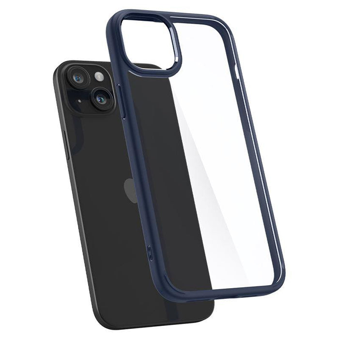 Spigen Crystal Hybrid iPhone 15 Plus Case - Clear Blue - Cell phone cases and covers<<<HurtelXML
