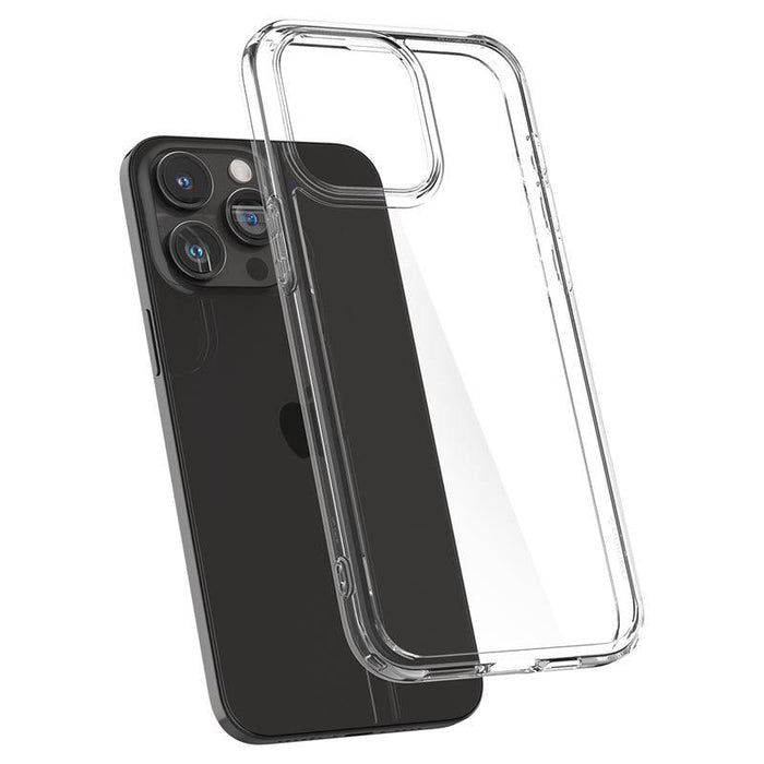 Spigen Crystal Hybrid iPhone 15 Pro Case - Clear - Cell phone cases and covers<<<HurtelXML