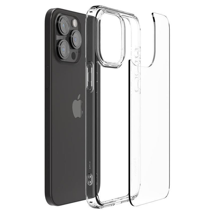 Spigen Crystal Hybrid iPhone 15 Pro Case - Clear - Cell phone cases and covers<<<HurtelXML