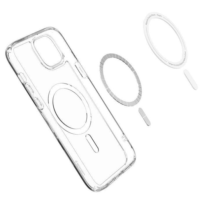 Spigen Crystal Hybrid MagSafe iPhone 15 Plus Case - Clear - Cell phone cases and covers<<<HurtelXML
