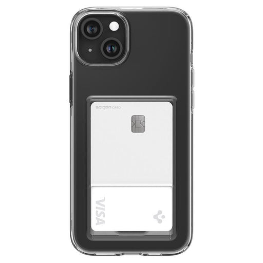 Spigen Crystal Slot Case for iPhone 15 Plus - Clear - Cell phone cases and covers<<<HurtelXML