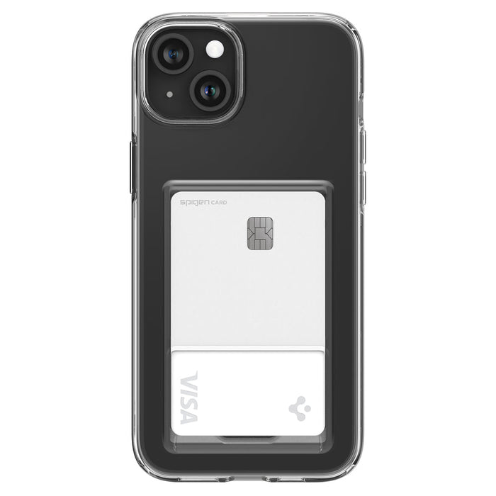 Spigen Crystal Slot Case for iPhone 15 Plus - Clear - Cell phone cases and covers<<<HurtelXML