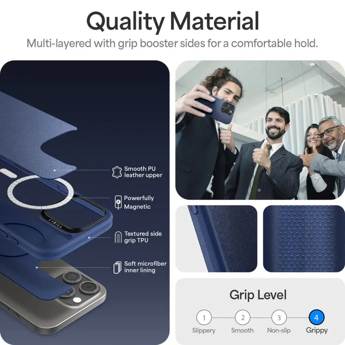 Spigen Cyrill Kajuk Mag iPhone 16 Pro Case - Blue - Cell phone cases and covers<<<HurtelXML