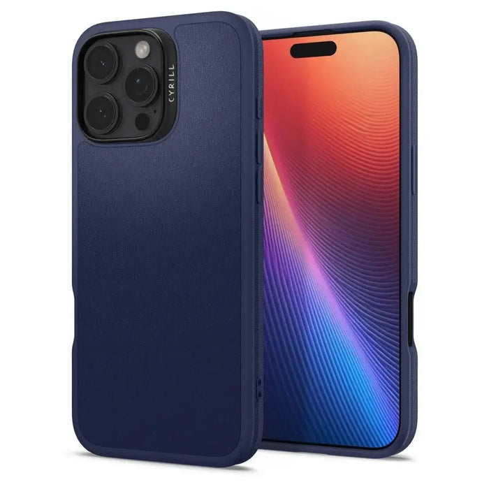 Spigen Cyrill Kajuk MagSafe iPhone 16 Pro Case - Navy Blue - Cell phone cases and covers<<<HurtelXML
