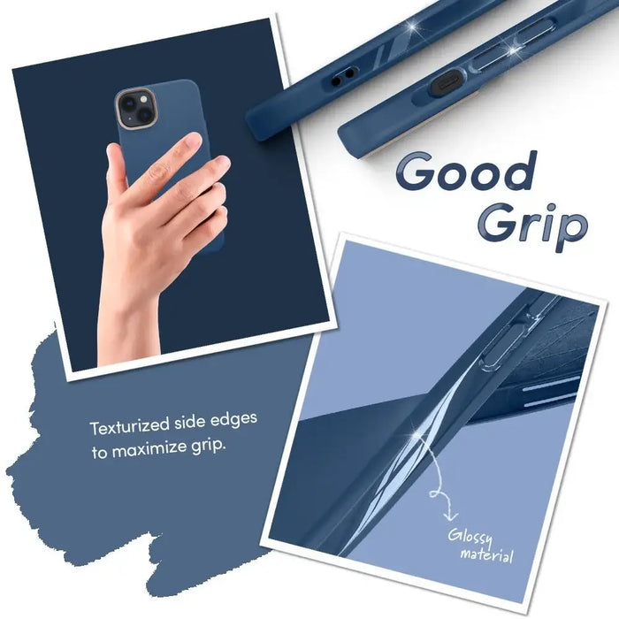 Spigen Cyrill Ultra Color Mag Case with MagSafe for iPhone 14 Plus - Navy Blue - Cell phone cases and covers<<<HurtelXML