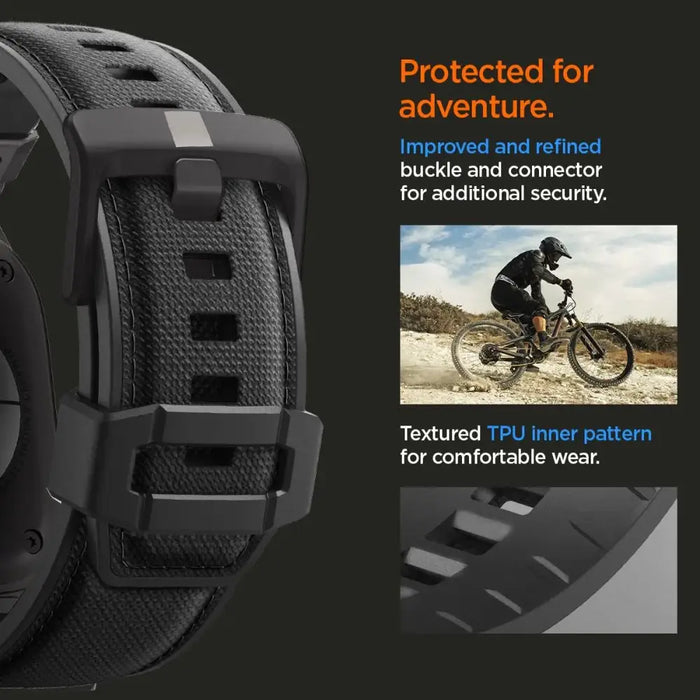 Spigen DuraPro Armor Strap for Apple Watch 44 / 45 / 46 / 49 mm - Black - Other cell phone equipment<<<HurtelXML