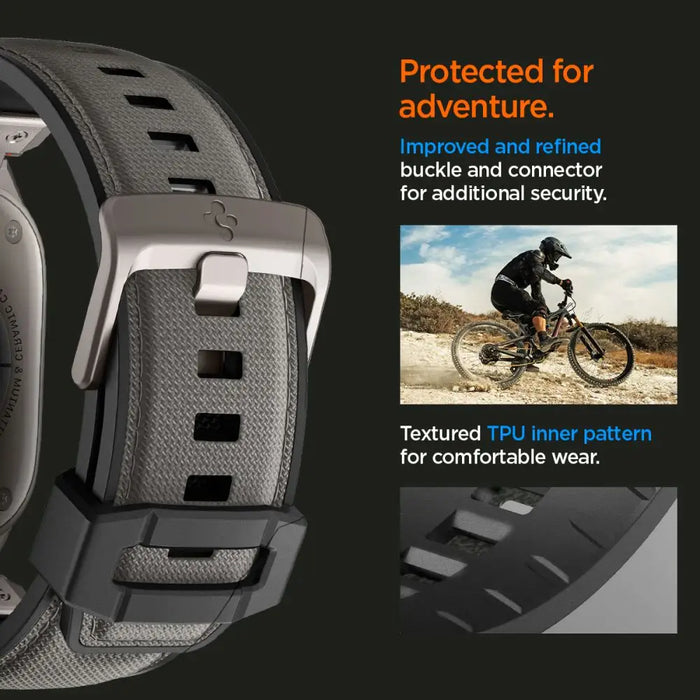Spigen DuraPro Armor Strap for Apple Watch 44 / 45 / 46 / 49 mm - Gray - Other cell phone equipment<<<HurtelXML