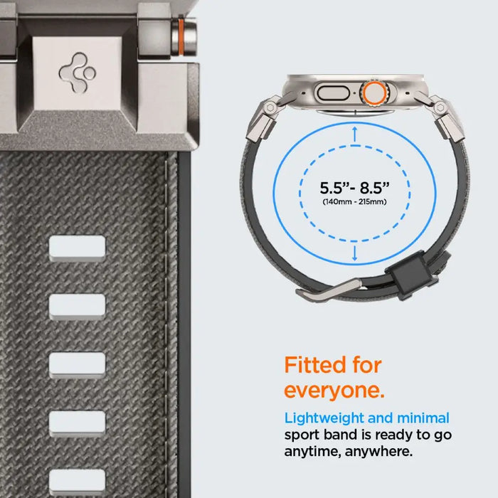 Spigen DuraPro Armor Strap for Apple Watch 44 / 45 / 46 / 49 mm - Gray - Other cell phone equipment<<<HurtelXML