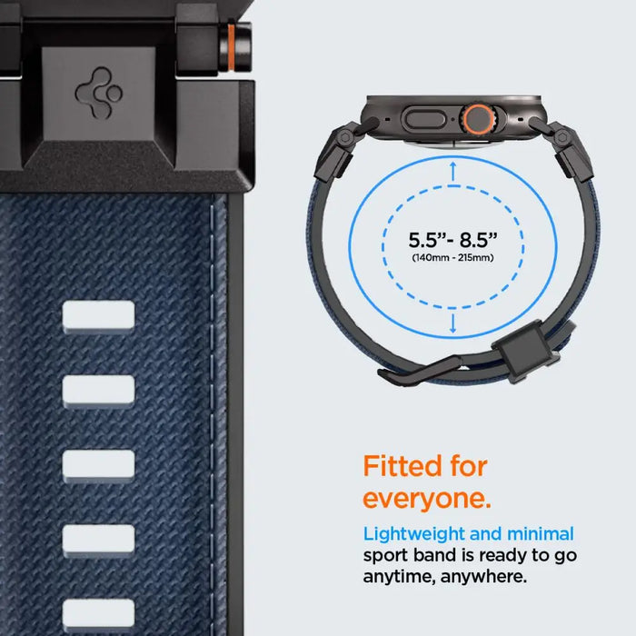 Spigen DuraPro Armor Strap for Apple Watch 44 / 45 / 46 / 49 mm - Navy Blue - Other cell phone equipment<<<HurtelXML