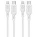 Spigen DuraSync MFi USB-C / Lightning Cable 2-Pack 100cm - White - Cables and tapes<<<HurtelXML