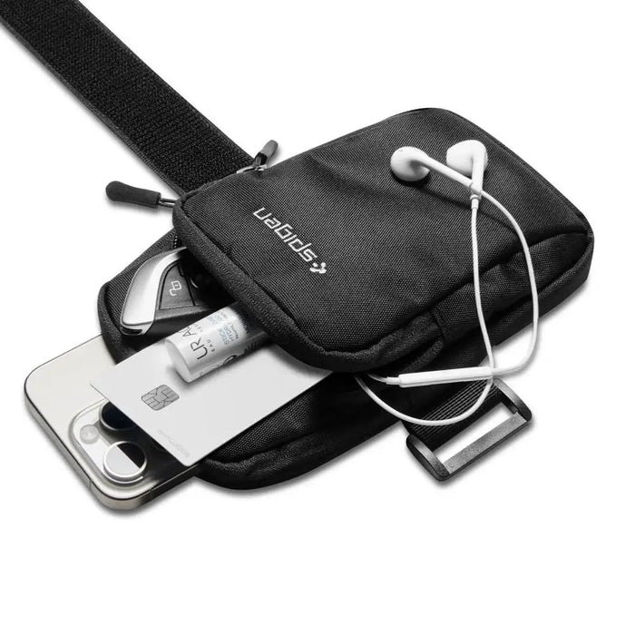 Spigen Dynamic Shield A702 Armband - Black - Sport products<<<HurtelXML