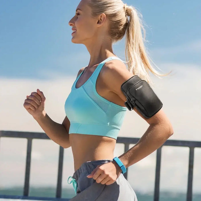 Spigen Dynamic Shield A702 Armband - Black - Sport products<<<HurtelXML