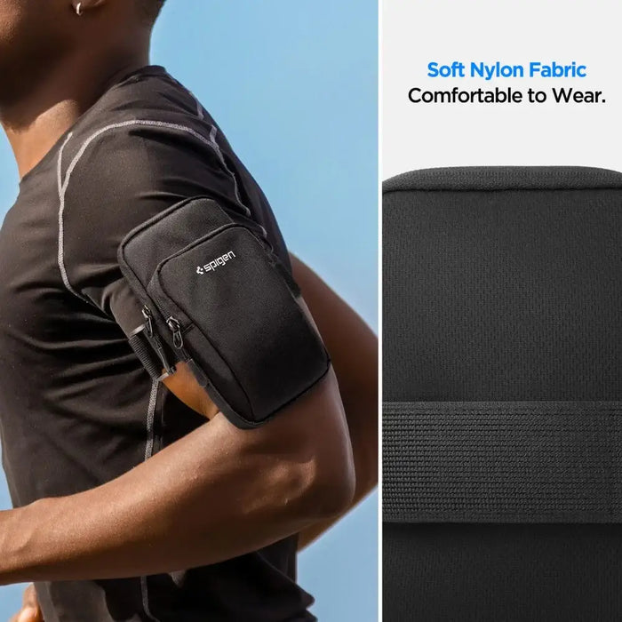 Spigen Dynamic Shield A702 Armband - Black - Sport products<<<HurtelXML