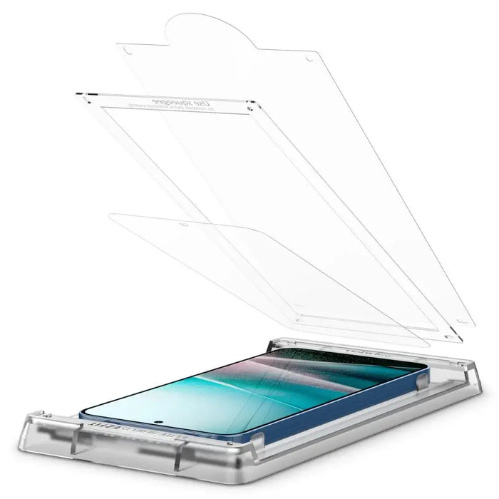 Spigen ELITE SHIELD EZ FIT Hybrid Glass for Samsung Galaxy S25+ - Transparent - Cell phone tempered glass<<<HurtelXML