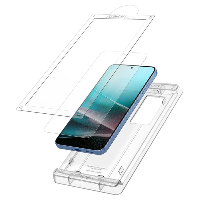 Spigen ELITE SHIELD EZ FIT Hybrid Glass for Samsung Galaxy S25+ - Transparent - Cell phone tempered glass<<<HurtelXML