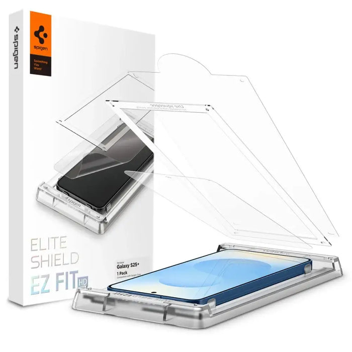 Spigen ELITE SHIELD EZ FIT Hybrid Glass for Samsung Galaxy S25+ - Transparent - Cell phone tempered glass<<<HurtelXML
